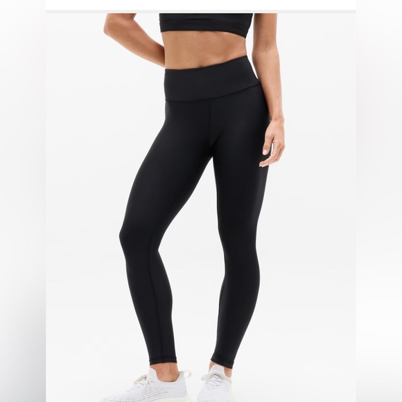 Athleta Black ALTITUDE TIGHT IN POLARTEC® POWER STRETCH® - Picture 1 of 5